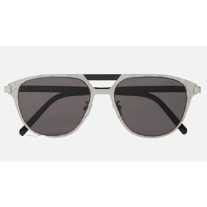 Berluti Paris BL40008U Scritto Acetate Silver Sunglasses Men's